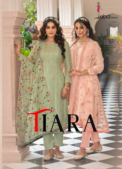 Tiara By Eba Lifestyle Designer Partywear Salwar Kameez Collection